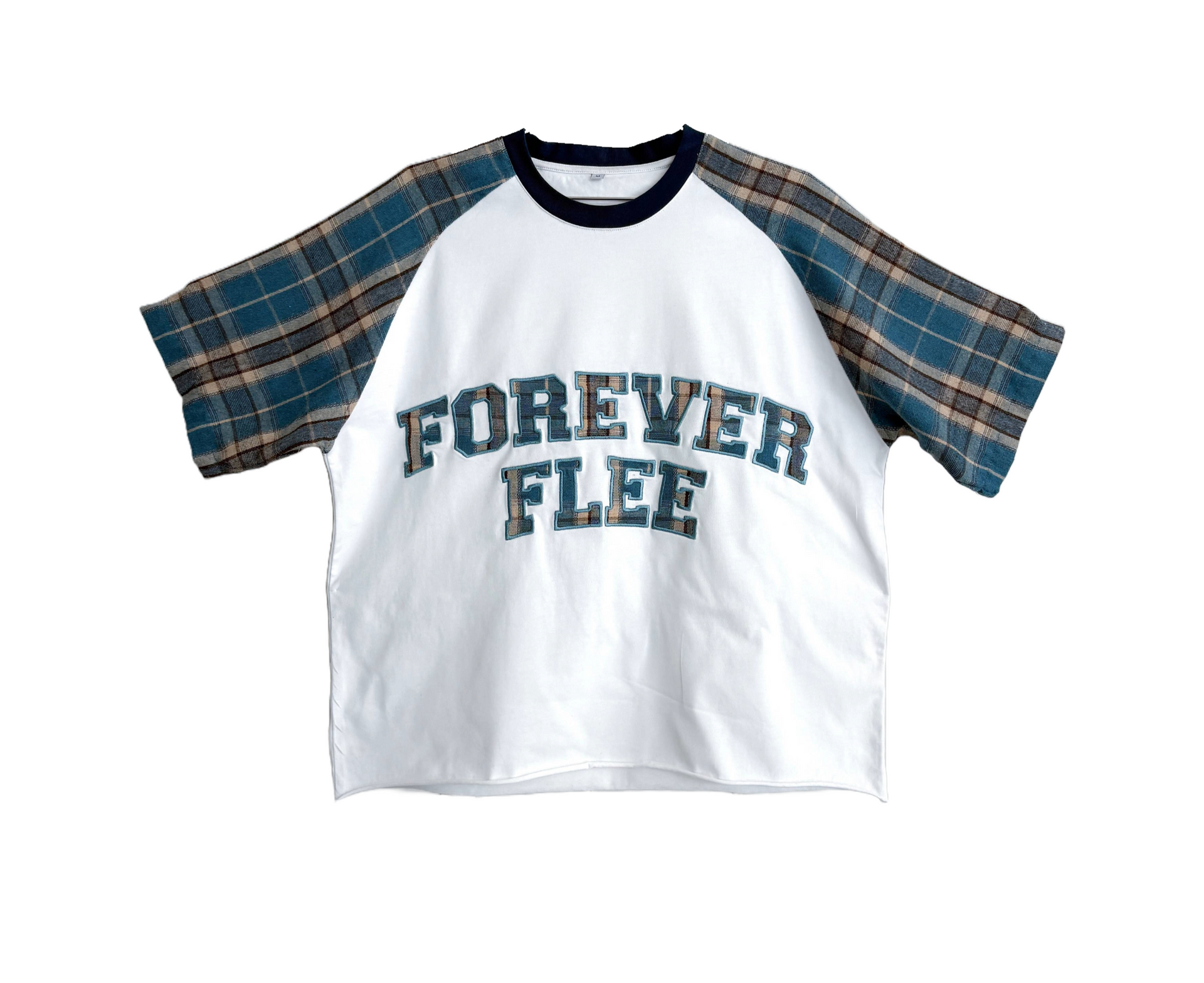 "FOREVER FLEE" FLANNEL TEE