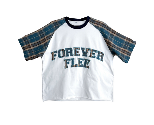 "FOREVER FLEE" FLANNEL TEE